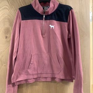 1/2 zip sweatshirt